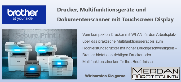 Brother Drucker mit Touchscreen